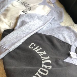 Authentic Champion gray crewneck